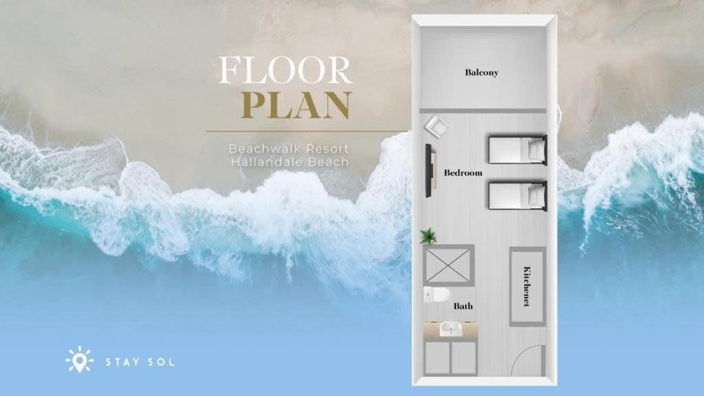 Balcony - Pool - Near Beach - Gym Hallandale Beach Buitenkant foto